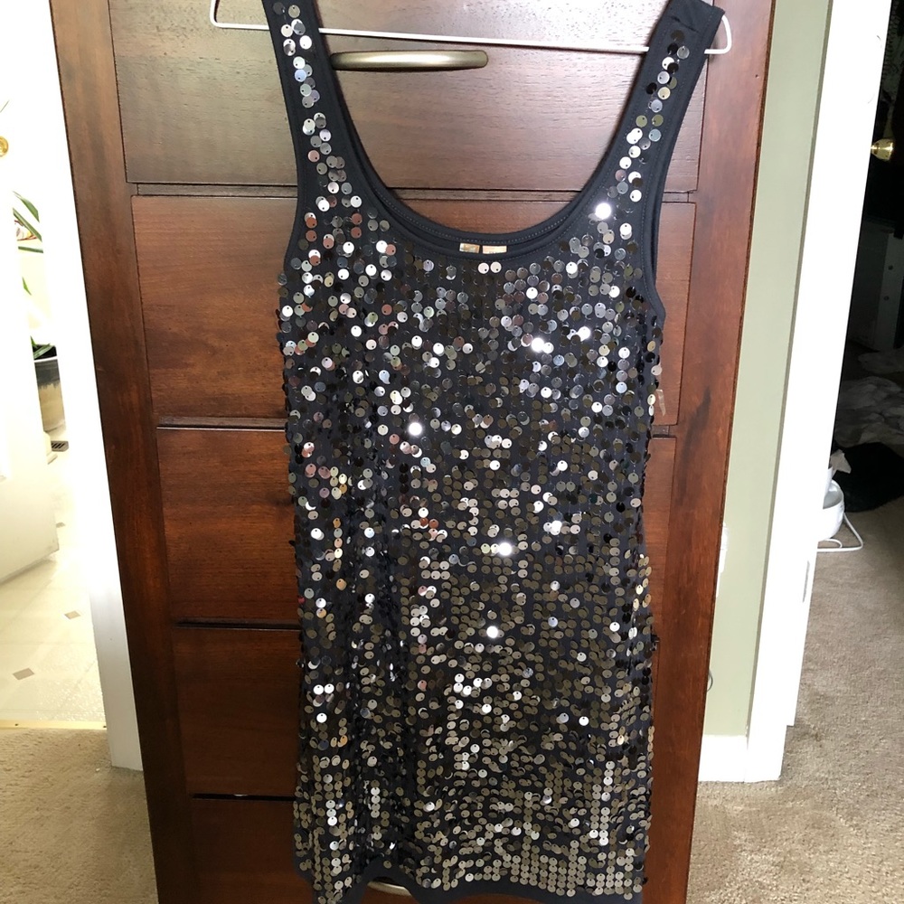 Eyeshadow dress sequins women’s L NWT